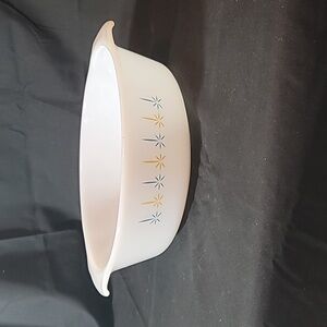 Vintage Anchor Hocking Fire King Candle Glow Casserole Dish 1.5 Quart NO Lid